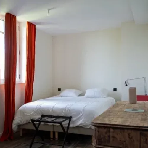 Chambre New York au Château de Scalibert