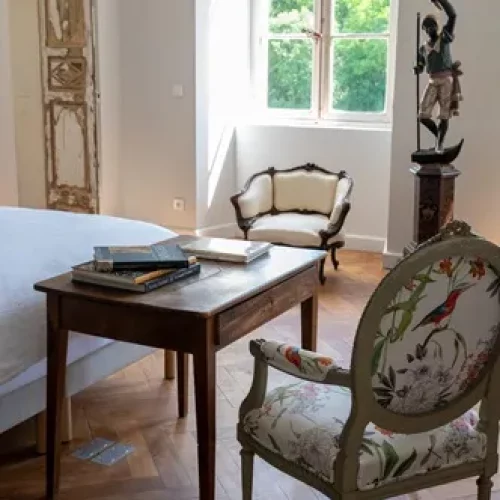 Coin lecture au Château de Scalibert