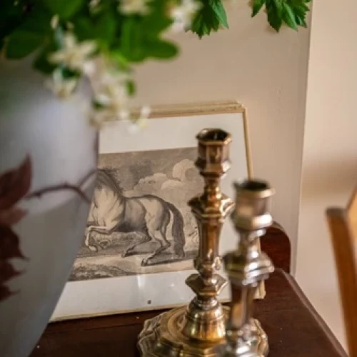 Le moment romantique au Chateau