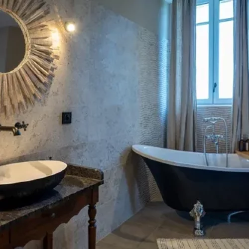 Salle de Bain Chambre Signares Château de Scalibert