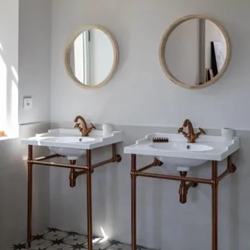 Salle de bain à Scalibert